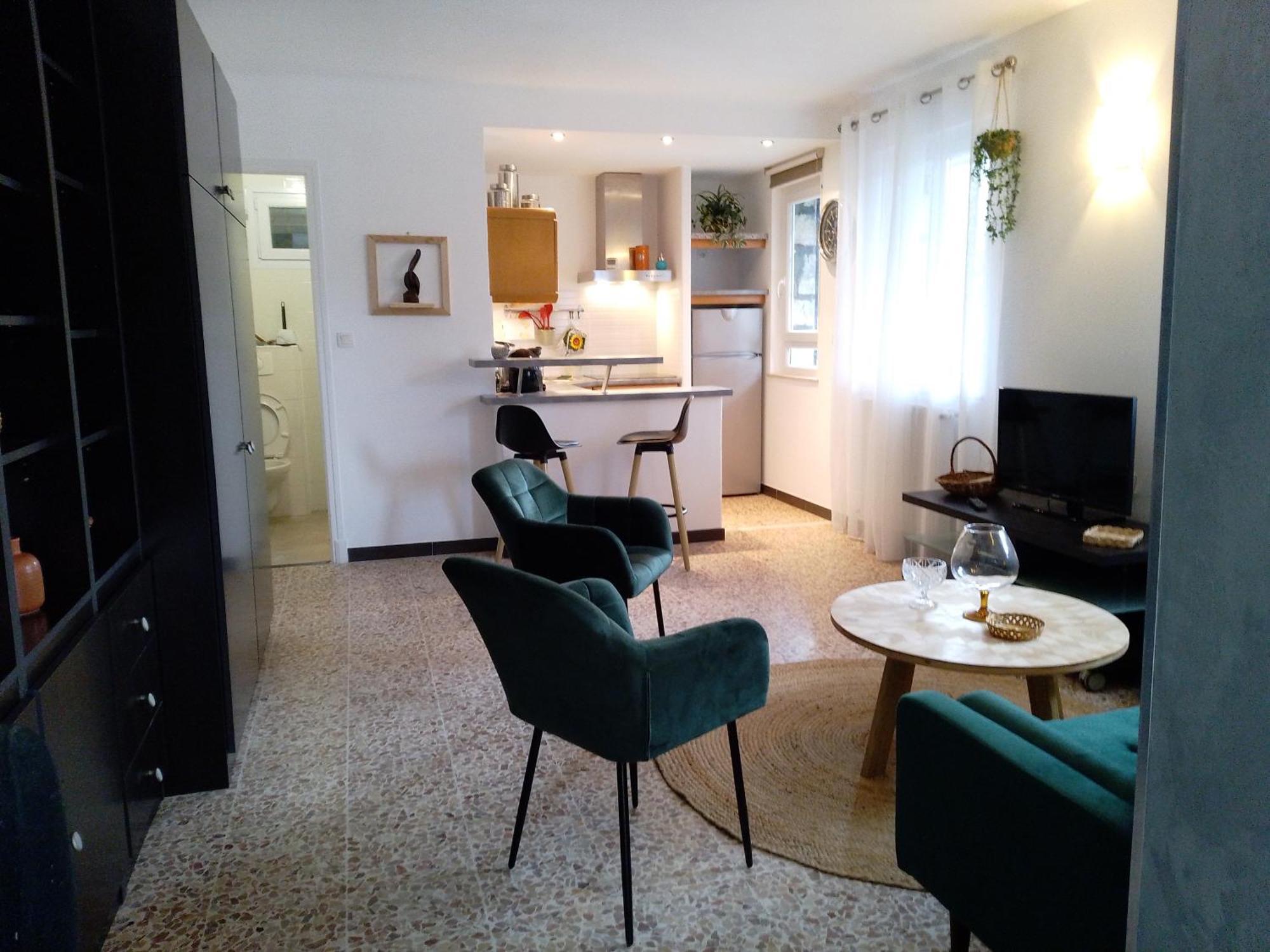 Les Lauriers Appartement Roquebilliere Buitenkant foto
